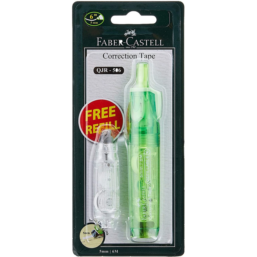 faber-castell-correction-tape-qjr-506-free-1-refill-green